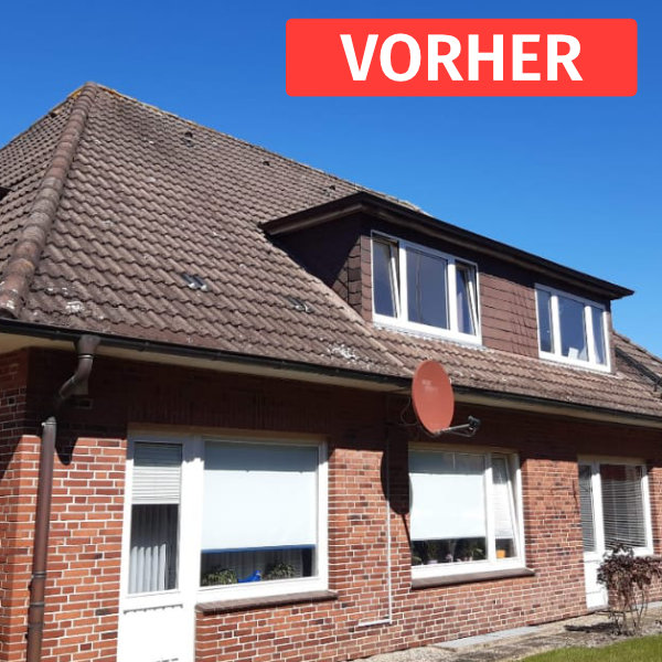 Dach vor der Dachbeschichtung Saarbrücken